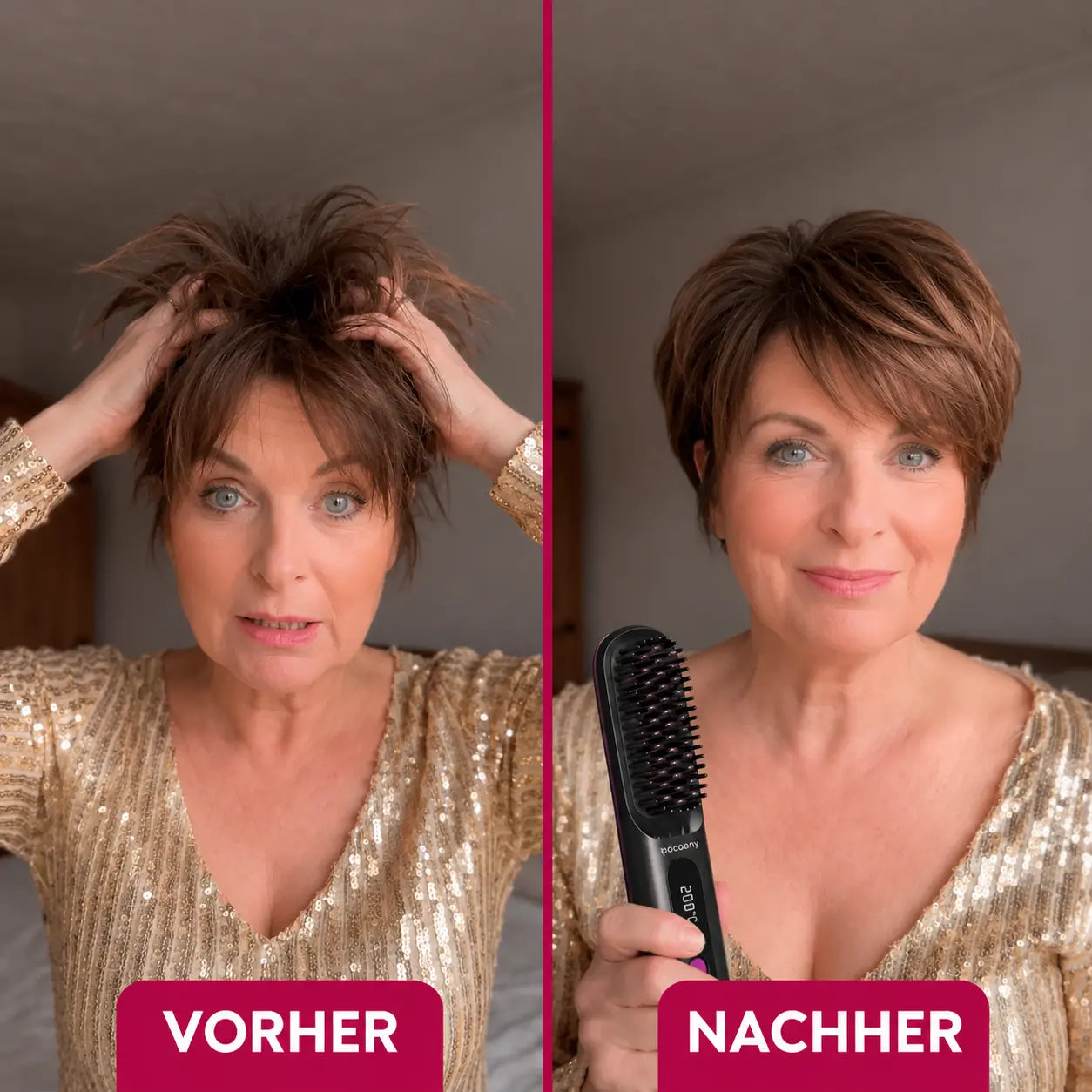 Cocoony Bürste für kurzes Haar