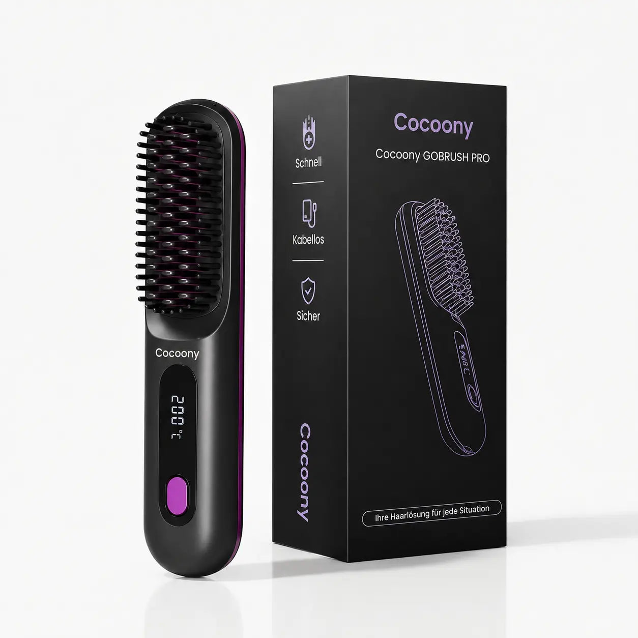 Cocoony Bürste für kurzes Haar