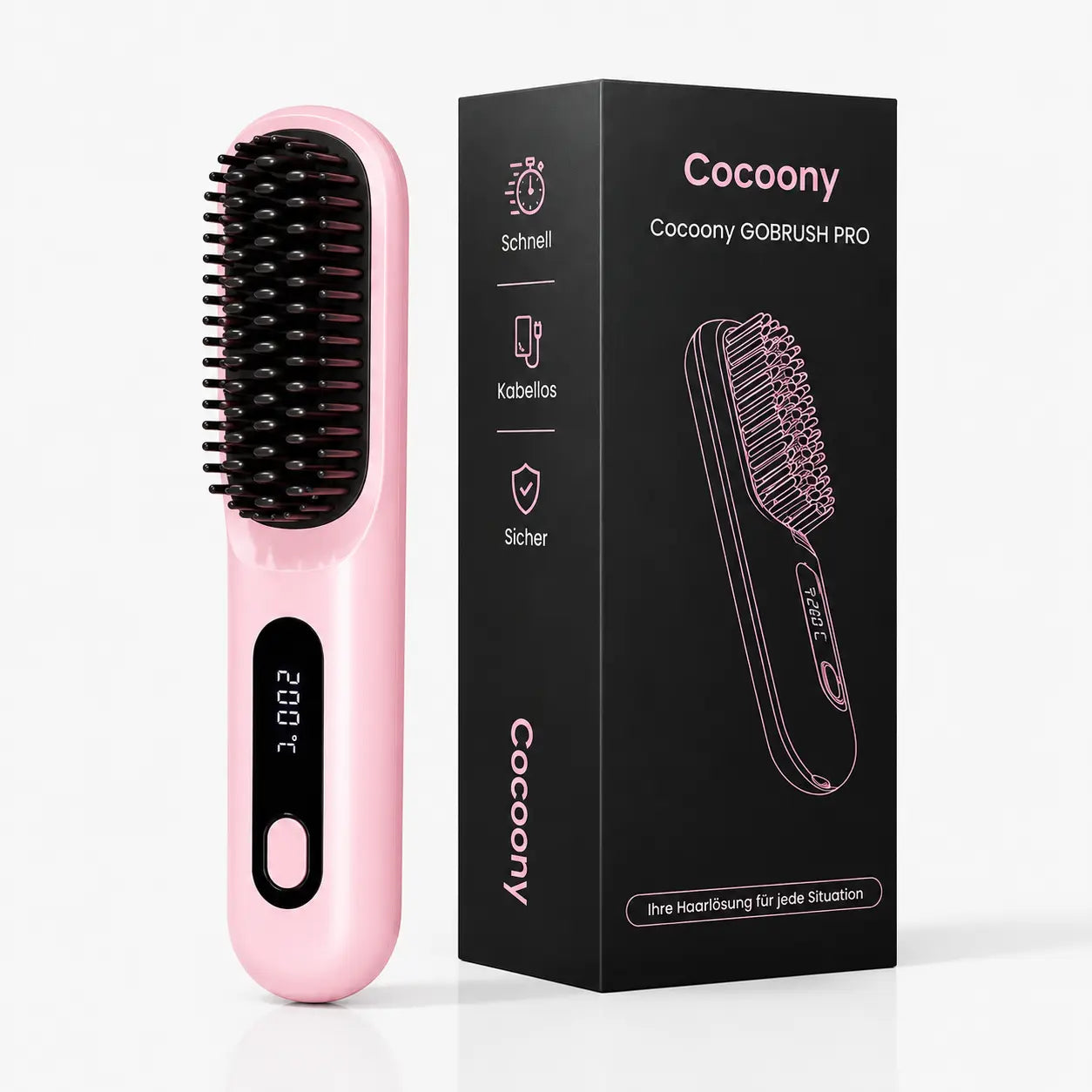 Cocoony Bürste für kurzes Haar